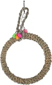 DRESSOOS Parrot Summer Hammock Bird Hammock for Cockatiel Perch Stand for Parakeet Bird Swing for Cockatiel Funny Bird Perch Swing Hammock for Parrot Hanging Birdcage Bird Hammock