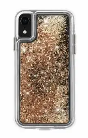 Case-Mate Liquid Glitter Case for Apple iPhone X / XS Gold Sealed box Brand New