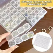 56 Grids Compartment Storage Box Bead Container Jewellery Craft Organizer Case