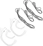TOGEVAL 8pcs Lounge Chair Replacement Cord Durable Elastic Rope for Outdoor Chairs Bungee Cords for Patio Kayak Repair Versatile Accessories for Enhanced Comfort