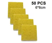 50 Pieces Compressed Facial Sponges, Cellulose Facial Sponges with Container Facial Sponges Reusable Bigger / Thicker Face