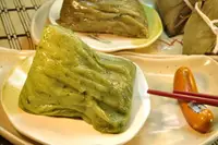 在飛比找樂天市場購物網優惠-【說蔬人】崇華-粿粽- 素粽界LV/艾草粿粽/客家粿粽/好吃