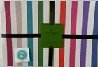 Set/6 Kate Spade Placemats Multi-Color Striped PVC New Indoor Outdoor 2 sets ava