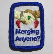 Girl Scout Cadette Senior MERGING ANYONE? IP BADGE Council Own Patch Handshake