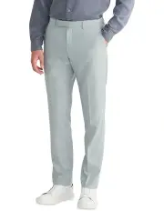 [Van Heusen] Slim Sharkskin Plain Suit Pant in Green