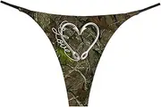 [NE Beauty] Fish Heart Hearts Thong With Love (Pack of 1)
