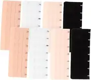 [SAFIGLE] Comfortable Bra Extender 8pcs Bra Bra Extender Hook for Corsets Black Bra Supplies