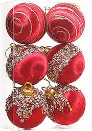 [mercenary] Velvet Ball Ornaments, Ornaments Set Velvet Ball | with Metal String Balls Kit for Pool