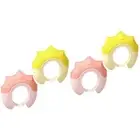 2 Count Silicone Shampoo Cap Kids Shower Hat Hair Washing for Toddlers Child