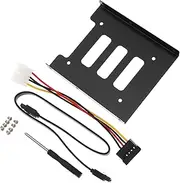 SEWACC 1 Set Hard Disk Drive Mounting Bracket Kit Durable Metal Drive Bay Converter for Computer Chassis Easy Installation