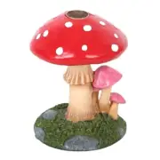 Mushroom Backflow Incense Burner Holder Meditation Decor