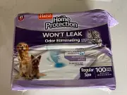 Hartz Home Protection Lavender Odor Eliminating Dog Pads 100ct - Open Package