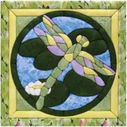 Dragonfly Quilt Magic Kit 12"X12"