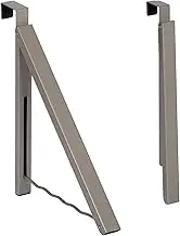 Over Door Hangers Hooks | Foldable Wall Mounted Clothes Hanger,No Drill Over Door Hooks Organizer, Space-Saving Laundry Drying Rack for Clothes Towels