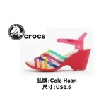 【美國正品】現貨 快速出貨 CROCS 涼鞋 女涼鞋 橡膠涼鞋 防滑鞋 好穿 US6