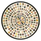 36" Marble Bistro Table Mosaic Random Overlay Table Top Home And Furniture Decor