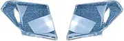 Car Headlight Cover Lens Glass Shell Front Headlamp Transparent Lampshade Auto Light Lamp Compatible for Nissan Pathfinder 2005-2010 Car Accessories(A Pair)