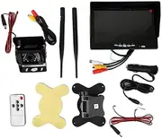 7 Inch TFT LCD HD Screen Two Way Input AV IR Remote Control Camera Monitor for Car Display
