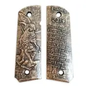 Psalms 23:4 X Archangel Michael - 1911 Full Size Government Grips