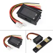 1 * DC 0-100V 10/50/100A Digital Voltmeter Ammeter Dual LED Amp Volt Meter Shunt