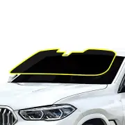 Precut Front Windshield Nano Ceramic Window Tint Film Kit Fits BMW X6 2020+ (for: BMW)