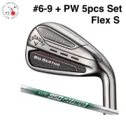 Callaway Golf Big Bertha 23 Iron #6-9 + PW 5pc Set 950 GH Neo Steel Shaft S-Flex
