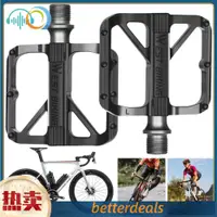 在飛比找蝦皮購物優惠-WEST BIKING三培林腳踏車腳踏板 鋁合金山地車腳蹬