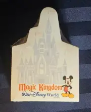 Disney Magic Kingdom Die Cut Mickey Mouse Castle Note Cube
