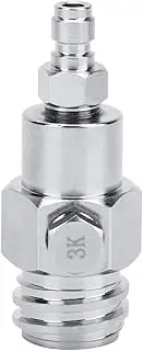 [A sixx] CO2 Tank Adapter, TR21-4 External Brass Adapter Connector for CO2 Tank with 3K Breaking Disc for Soda Stream/Soda Club