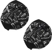 [SHERCHPRY] Chef Beret Trucker Cap Flat Cap Docker Swimming Cap Baseball Cap Running Hat Shower Cap Chef Hat Adult Adjustable Chef Skull Cap Kitchen Hat Sun Hat Net Cook Caps Cotton