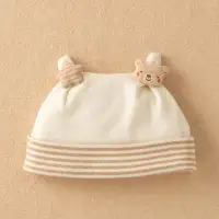 在飛比找momo購物網優惠-【Amorosa Mamma有機棉】日本製 有機棉 嬰兒帽(