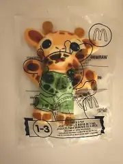 2020 McDonald's Happy Meal Toy 4”Giraffe Doll Plush Perfect For Easter