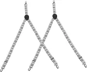 [SAFIGLE] Adjustable Metal Clips Suspenders Boys Boys and Girls Elastic y Back Style Suspender Belt Piano Key Print for School