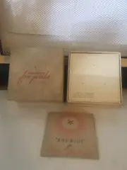 Vintage Revlon Wind Milled Face Powder Late 40s 50s NOS Vanilla Frost p12
