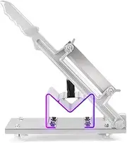 Meat Roll Slicer, Manual Frozen Meat Slicer, Beef and Mutton Roll Slicer, Stainless Steel Meat Slicer Cheese Slicer