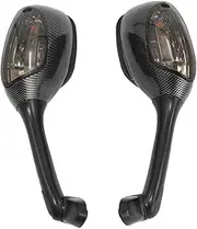 Rearview Mirrors LED Turn Signal For Suzuki GSXR600 GSXR750 2006-2010 GSXR1000 K6 K7 K8 2005-2008 Motorcycle LED Light Turn Signal Side MirrorsRearview Mirrors(Light brown)