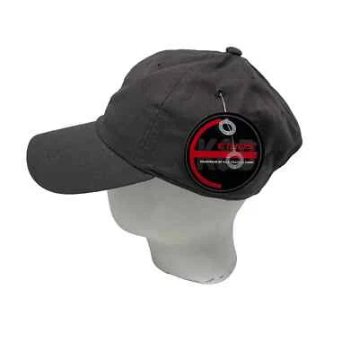 NWT Charcoal Gray Baseball Hat Cap Unisex Low Profile Adjustable Cotton
