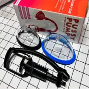 Thigh Spreader Labia Vacuum Clamps Pussy Pump Clit Breast Sucker Enhancer 2 Cups