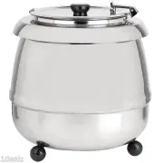 Avantco S30SS 11 Qt. Stainless Steel Soup Kettle Warmer 110V, 400W + $10 Rebate