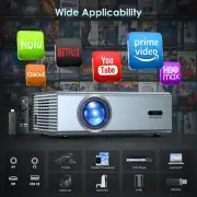 [Electric Focus] 4K Support Projector with WiFi6 and Bluetooth 5.3, 22000L Ou...