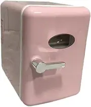 WeiLaiKeQi USB Mini Fridge 4L for Skincare And Beverages, Compact Size, Pink