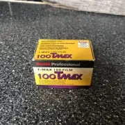 ONE ROLL Kodak TMax 100 Professional TMX 135-24 Expired 10/2005 in UNOPENED BOX