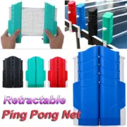 Table Tennis Kit Ping Pong Set Retractable Net Rack Portable Ping Pong Sports CW
