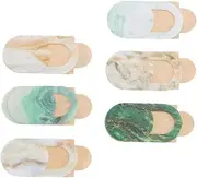 Hoement 6pcs Webcam Slider Cover Slide Marble Pattern Privacy Protector for Phones and Tablets Easy Install Stylish Design Convenient Webcam