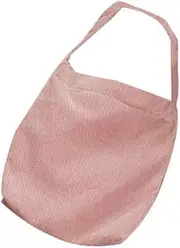 [VALICLUD] Student Crossbody Pouch Girls Messenger Bag Corduroy Comfort-friendly Large Compartment Versatile