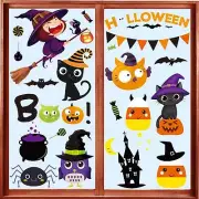 Halloween Window Clings - Halloween Window Decorations Stickers Decals Decor ...