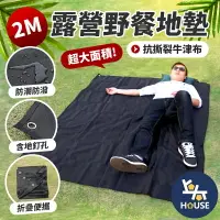 在飛比找樂天市場購物網優惠-台灣現貨 2米 野餐墊 防潮墊 防水地墊 防潮地墊 帳篷地墊
