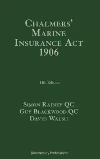 在飛比找博客來優惠-Chalmers’ Marine Insurance ACT