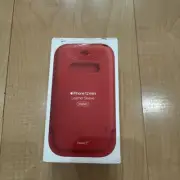 Apple Leather Sleeve Case For MagSafe For iPhone 12 Mini-Red