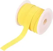 uxcell 3/4 Inch Single Fold Bias Tape Polyester Continuous Bulk Bias Tape Roll for Sewing, Seaming Quilting Hemming Binding Crafts (Yellow 25 Yards)
